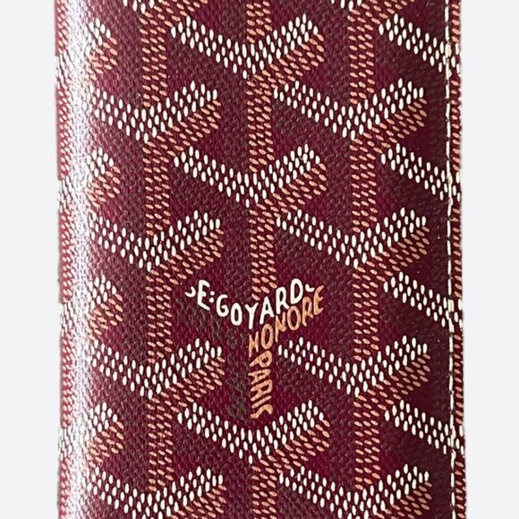 Goyard Burgundy Saint Pierre Card Holder - Picture 1 of 5